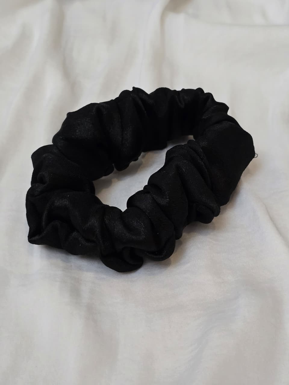 Matching fabric scrunchie